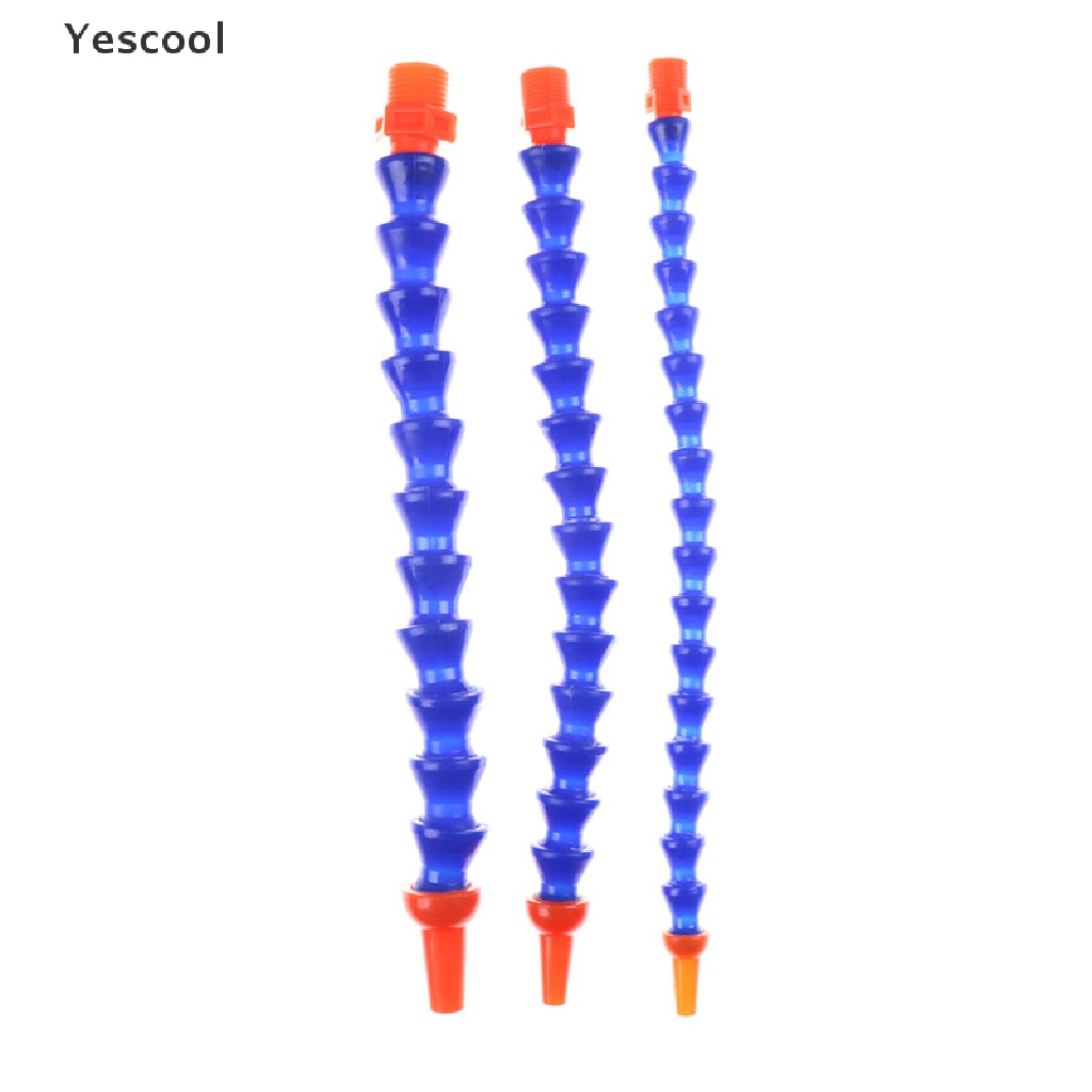 Yescool Nozzle Bulat Flexible 1 / 4 &quot;3 / 8&quot; 1 / 2 &quot;Untuk Selang Air / Minyak