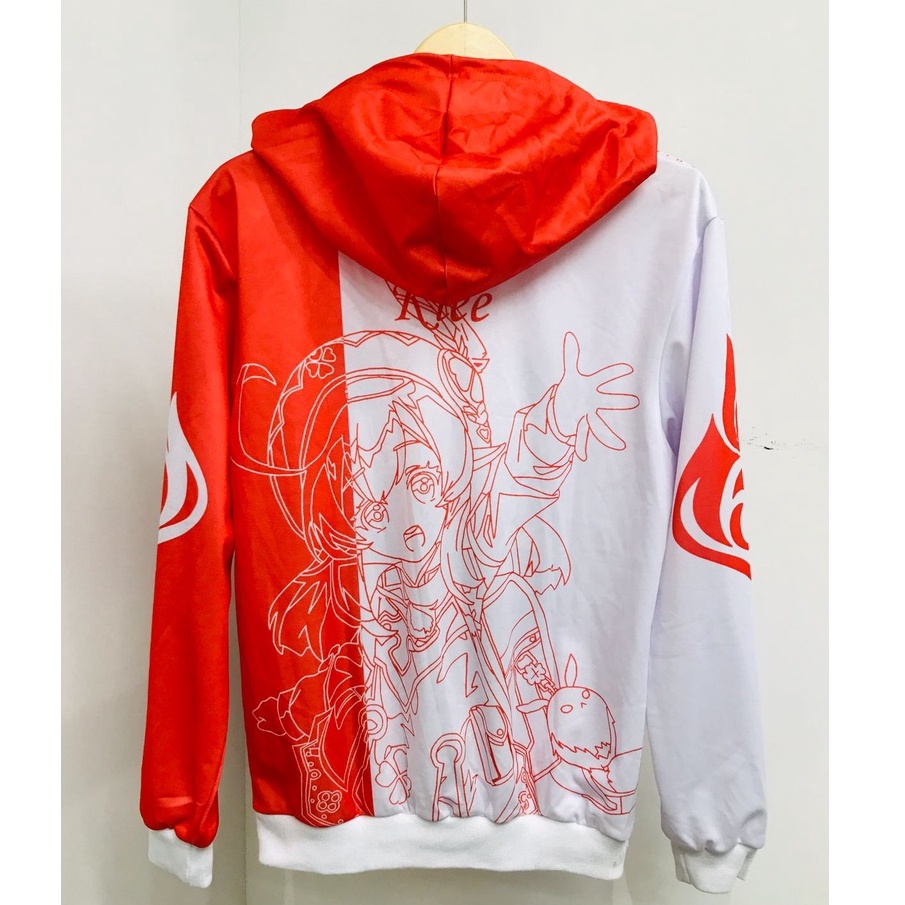 Hoodie KLEE Genshin Impact Fullprint Adidaspoly Casual