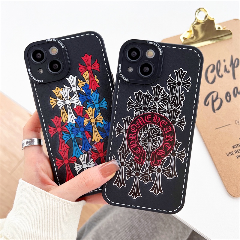 Hard Case Motif Print Mahkota Untuk Iphone 13 12 11 Pro MAX 7 8Plus SE XR XS MAX