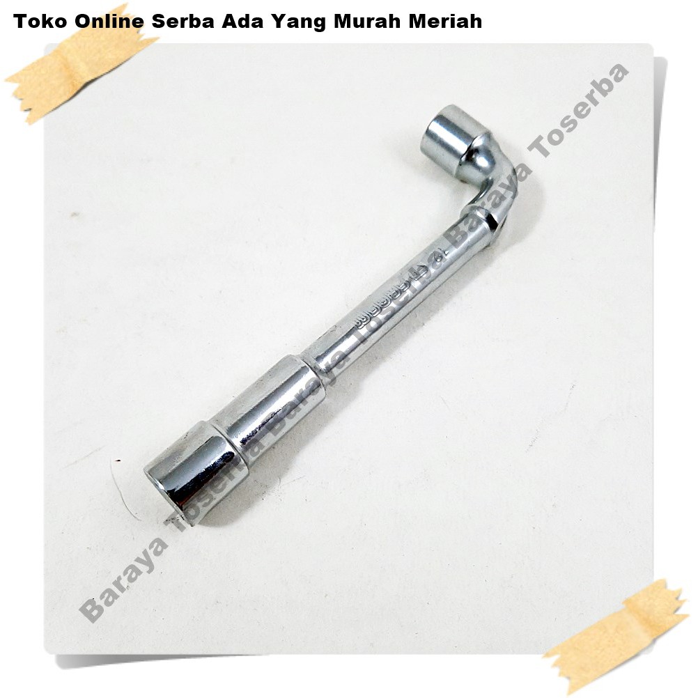 Kunci Shock 12 mm Model L Kunci CVT Kunci Ring Alat Perkakas Bengkel