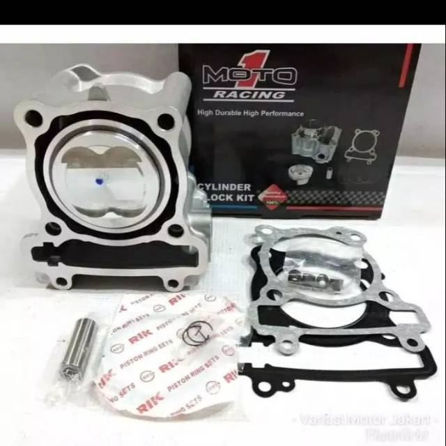 Blok seher moto 1 vixion ukuran 62mm - blok seher vixion ukuran 66 moto1