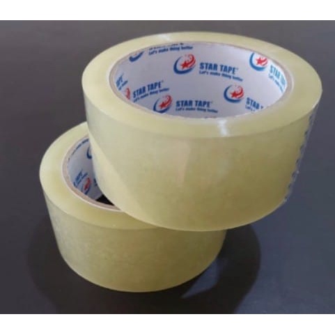 

LAKBAN STAR TAPE TOP QUALITY 45 MM X 90 YARD 2 INCHI
