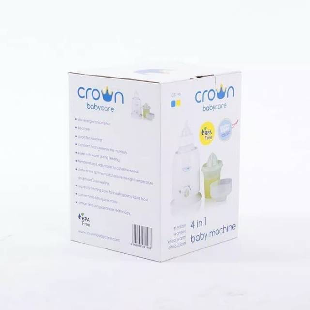 Baby warmer Crown 4 in 1 Machine - penghangat pemanas SUSU ASI