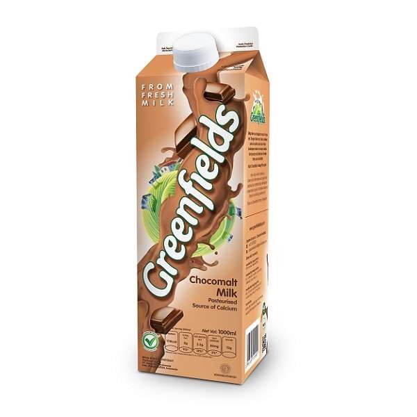 

Susu Greenfields Choco Milk 1 Liter Rasa Coklat