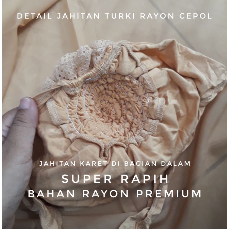 CIPUT TURKI RAYON PREMIUM / CIPUT CEPOL / CIPUT TURKI CEPOL KAOS RAYON