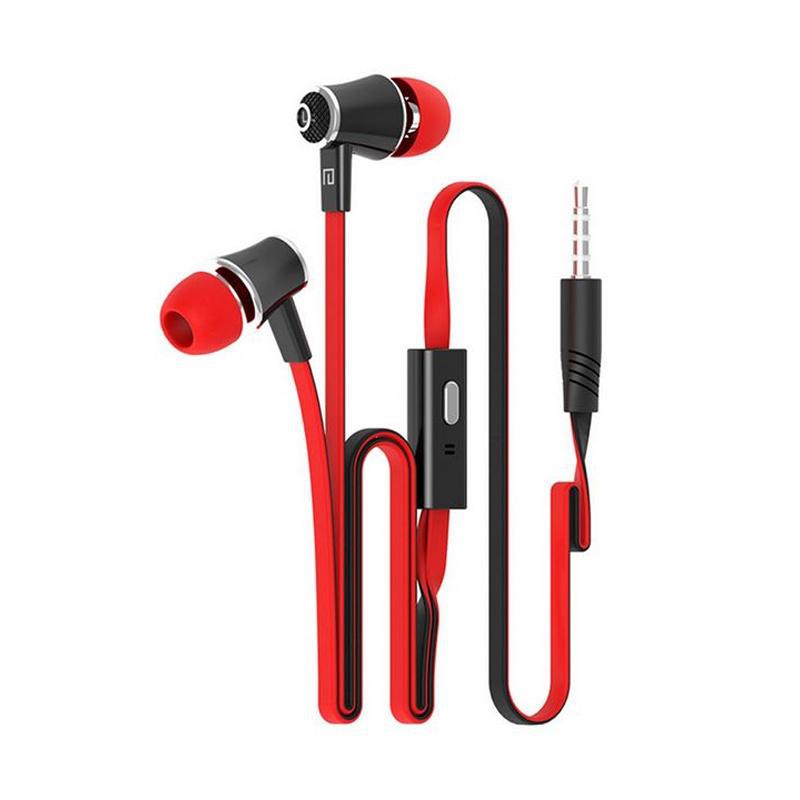 Langsdom JM21 Super Bass Headset with Microphone - Red