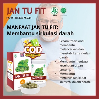 Jual HERBAL JANTUNG JANTUFIT 50 KAPSUL - OBAT SIRKULASI DARAH / Herbal ...