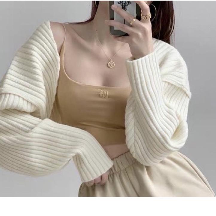 Bagus Banget.. CROP TOP OVERSIZE BOLERO | CARDIGAN CROP OUTER RAJUT