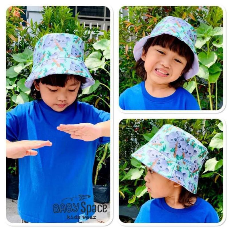 bucket hat anak | topi anak perempuan | topi anak lakilaki |bucket hat babyspace