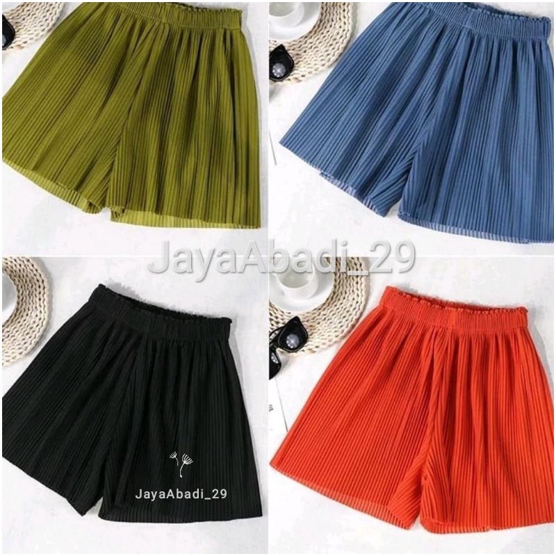 (COD) HOTPANT PLISKET LIDI - HOTPAN NAGITA JUMBO / CELANA PENDEK WANITA SANTAI TERLARIS / CELANA PENDEK KOREA TERLARIS - CELANA SANTAI - CELANA PENDEK SANTAI