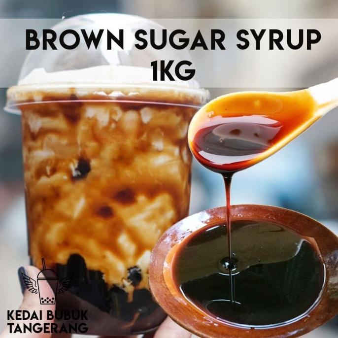 

Promo Awal tahun Brown Sugar Syrup 1kg Gula Brown Sugar Cair 1kg Promo Awal tahun