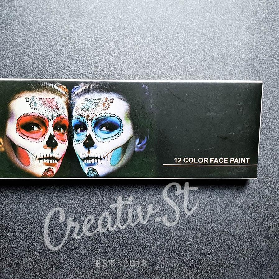 

TerlarisCat Face Painting 12 Warna 1912 Cat Muka Cat Wajah