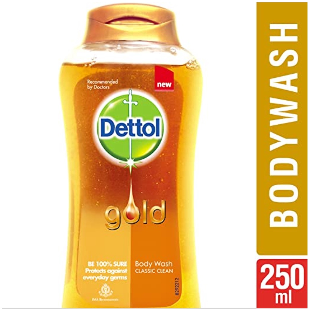 Dettol Gold Body Wash Botol 250ml