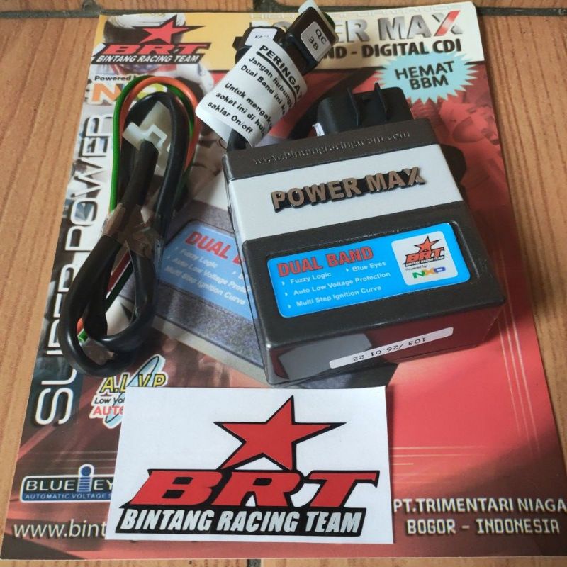 CDI BRT Powermax DualBand buat motor jupiter mx lama dan jupiter mx mx new 135