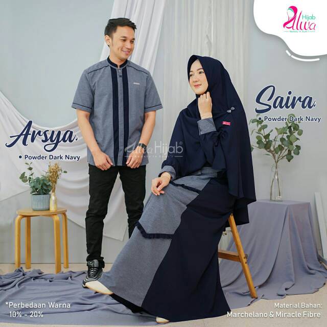Couple Arsya Saira by Alwa Hijab
