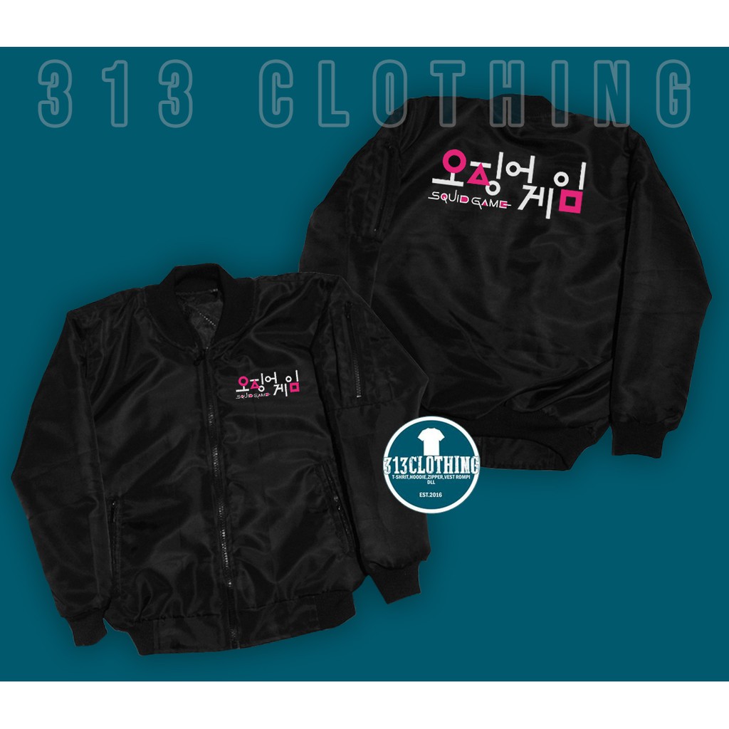 Jaket Anak Squid Game Jaket Bomber Squid Game Anak Squid Game Jaket BISA COD BEST SELLER