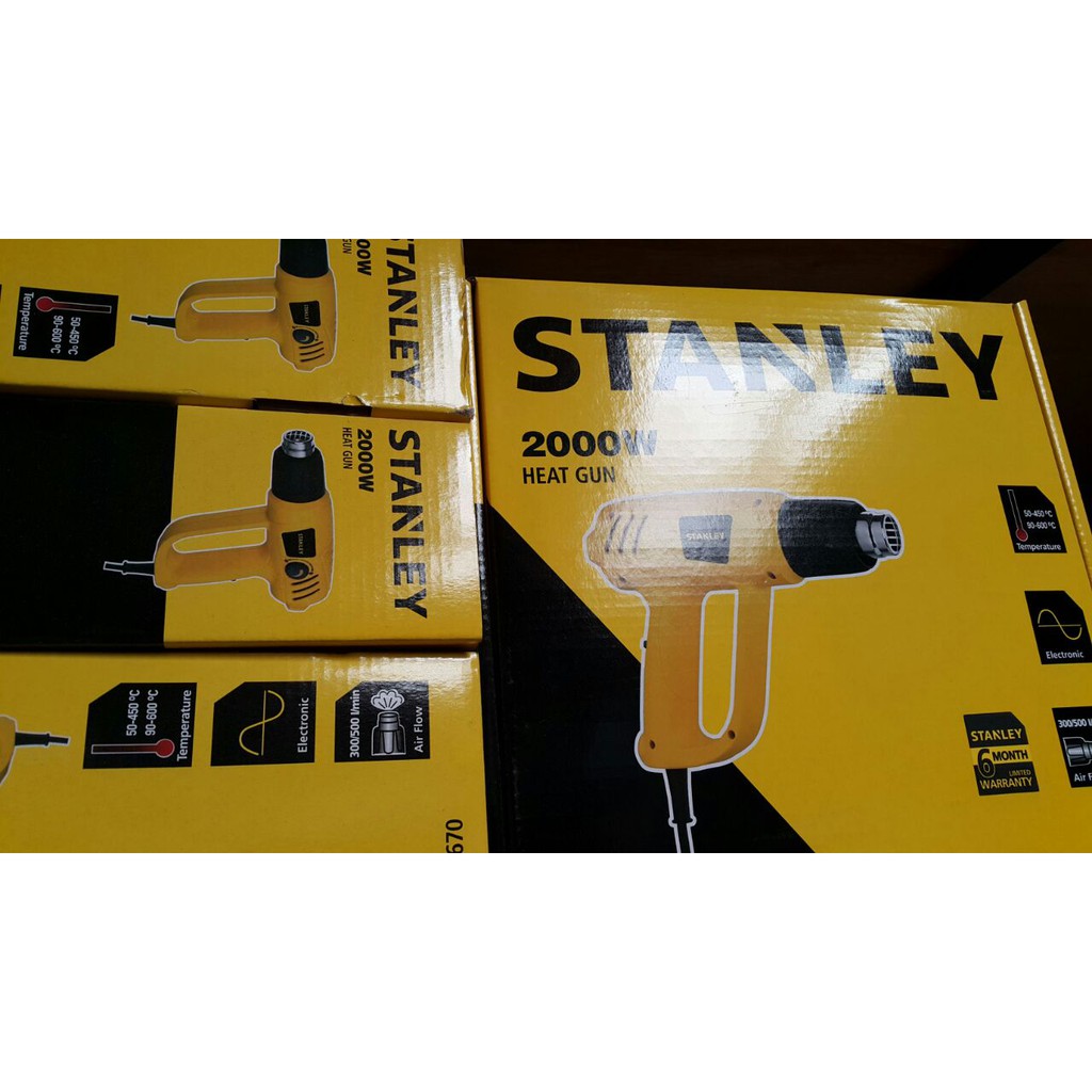 Hot Air Gun Heat Gun heatgun Stanley STEL670 Heat Gun Air Mesin Pemanas Pistol Angin Panas