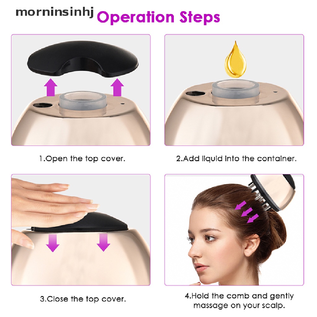 Mor Sisir Serum Minyak Penumbuh Rambut Rontok