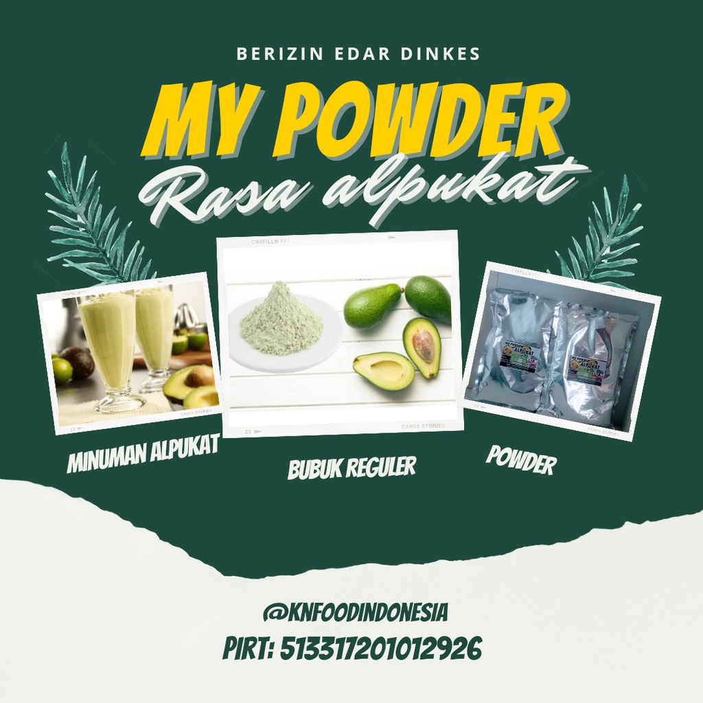 

BUBUK MINUMAN RASA ALPUKAT SPECIAL 1 KG