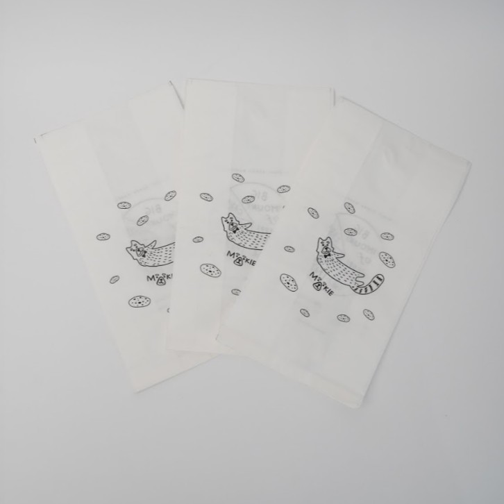 

Mookie White Paper Bag