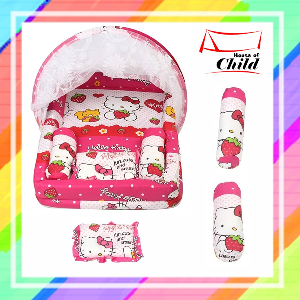 Kasur Anak Pria Laki-Laki Perempuan Wanita Bayi Baby Karakter Hello Kitty