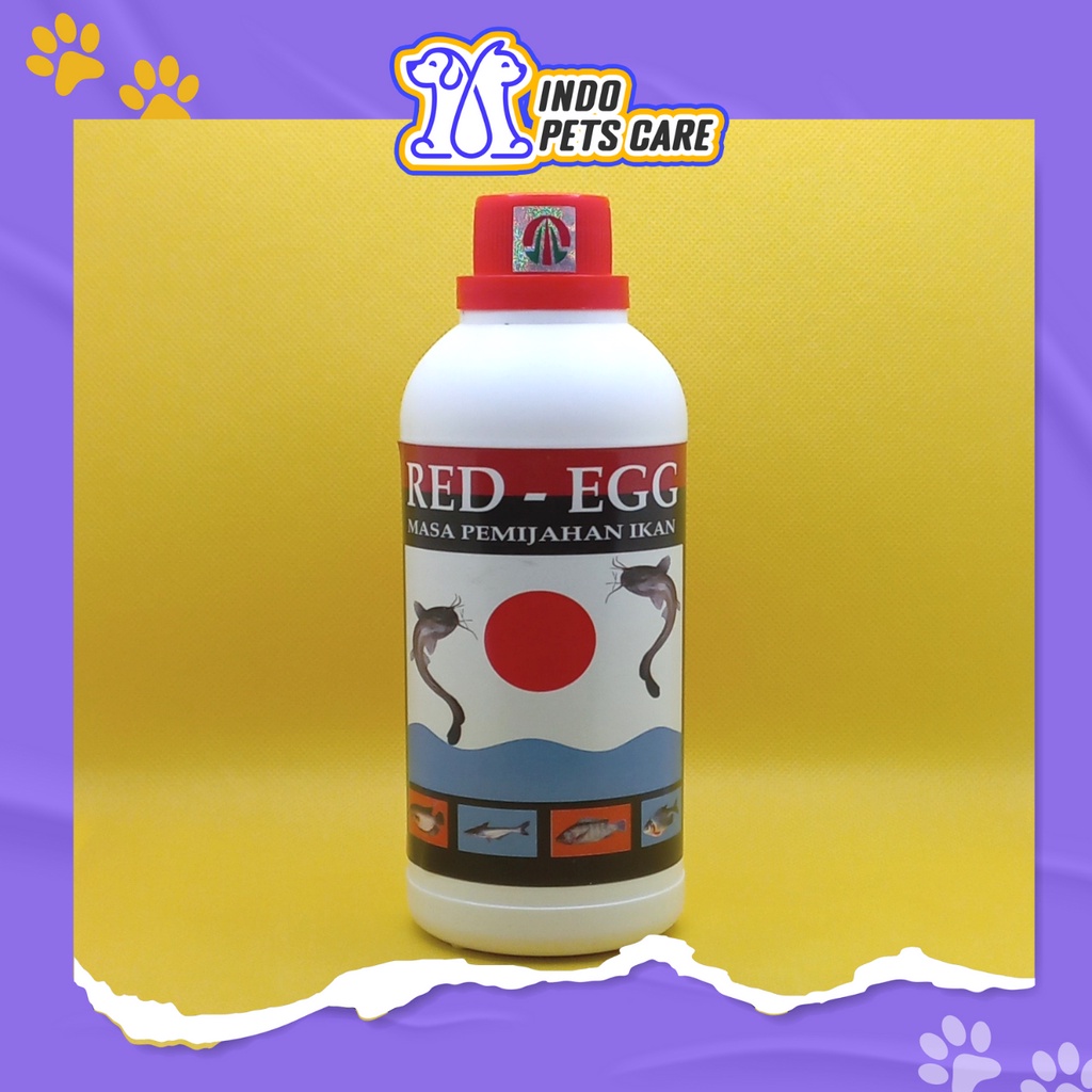 MULTIVITAMIN MENAMBAH PRODUKSI TELUR IKAN - RED EGG 500ML - MENINGKATKAN PRODUKTIVITAS TELUR INDUK