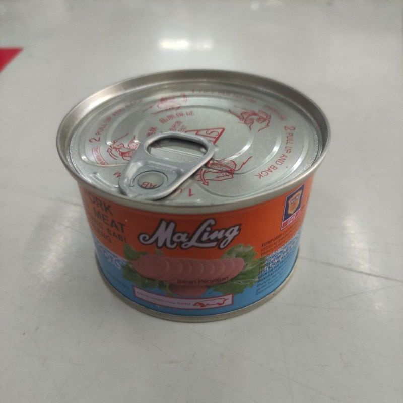 

MaLing daging babi kaleng non-halal 170g