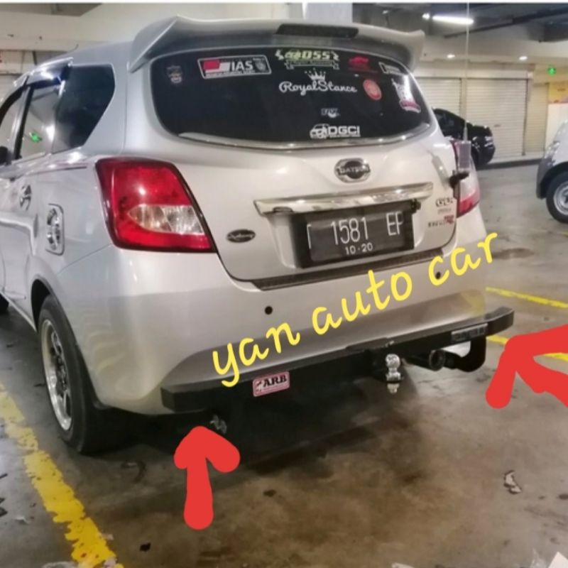 Towing Bar ARB Pengaman Bemper Belakang DATSUN GO GO+