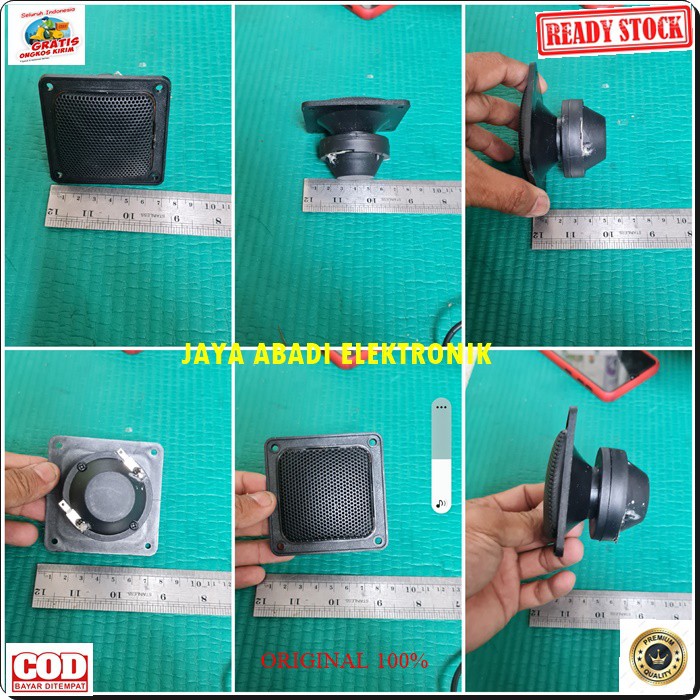 G542 ORIGINAL speaker piezo tweeter SUARA treble twiter VOKAL VOCAL spk mini mobil SPEKER CORONG car audio sound musik suround magnet surround tambahan piezoo pasif suara coil booster AIRROW Spk G542  HARGA ADALAH SATUAN  Bisa DIPAKAI SEGALA JENIS AUDIO