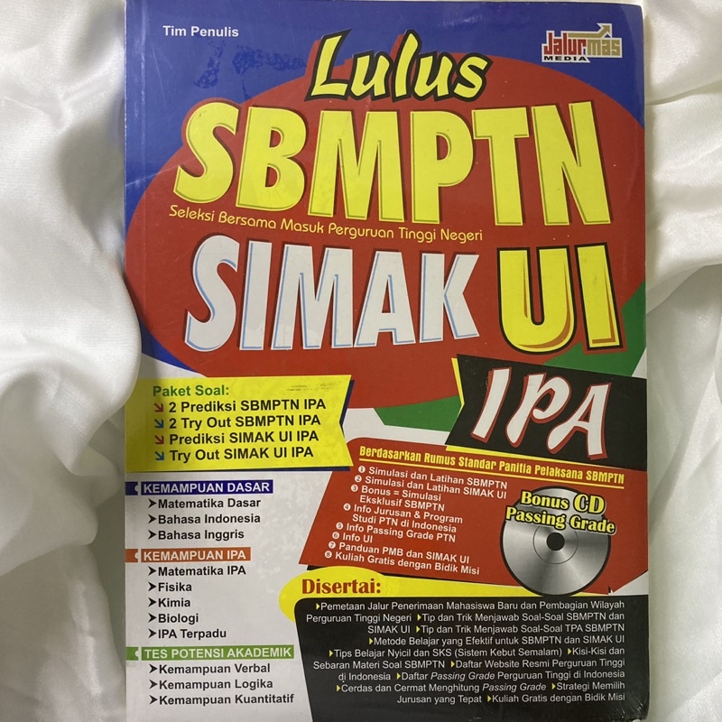 

[NEW] LULUS SBMPTN SIMAK UI IPA