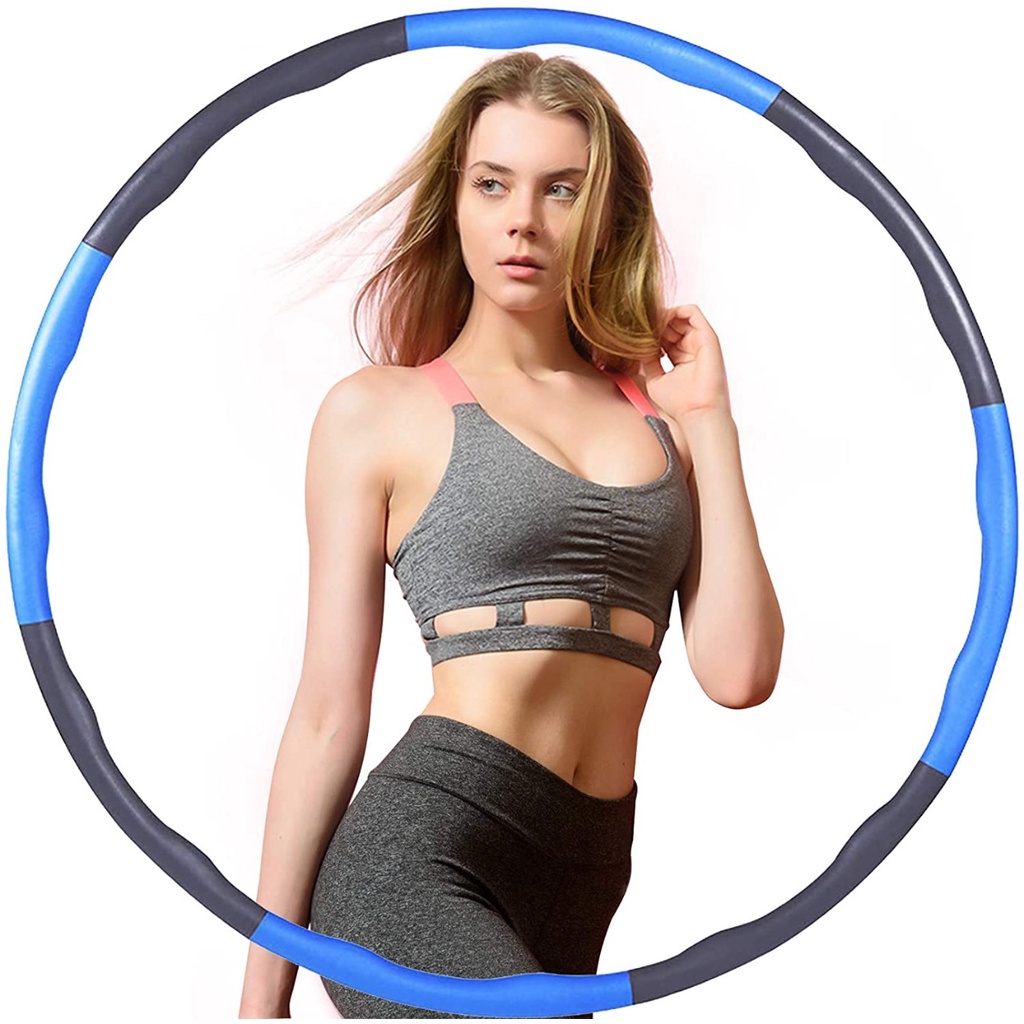 TERMURAH Alat Olahraga Hula Hoop Dan Skipping Jum Alat Fitness Hula Hoop Foam Bongkar Pasang Olaharaga Hulla Hoop Hulahup Mainan BISA COD