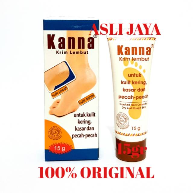 Kanna Krim Lembut 15gr - Untuk Kulit Kering, Kasar, dan ...