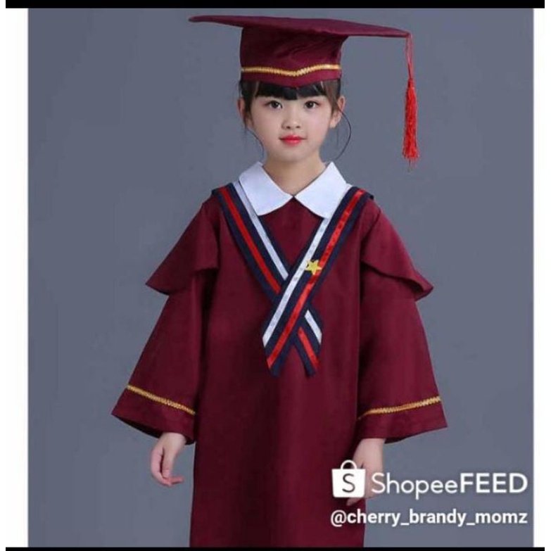 toga wisuda anak tk,toga wisuda tk,toga wisuda anak premium