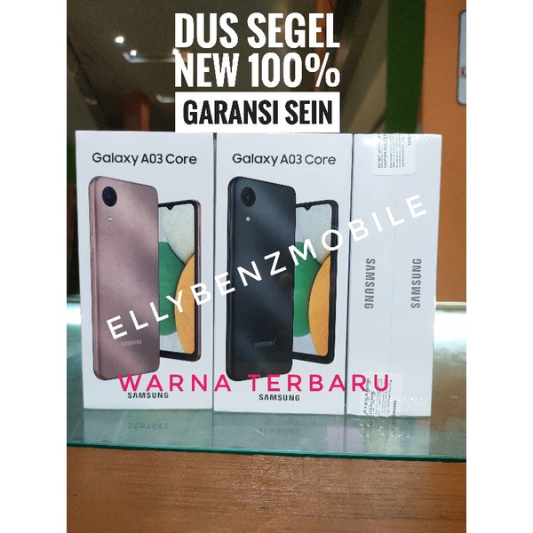 Samsung A03 Core 2/32 Warna Terbaru New Segel Garansi Resmi Samsung SEIN  Samsung Galaxy A03 Core