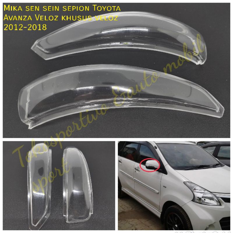 Mika sen sein Lampu sepion Toyota Avanza Veloz khusus Veloz