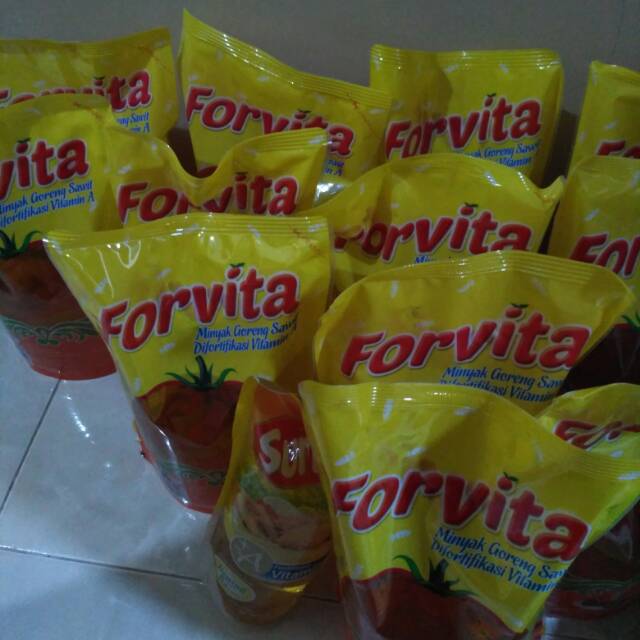 Minyak goreng Forvita/ kunci Mas 1.8 lt
