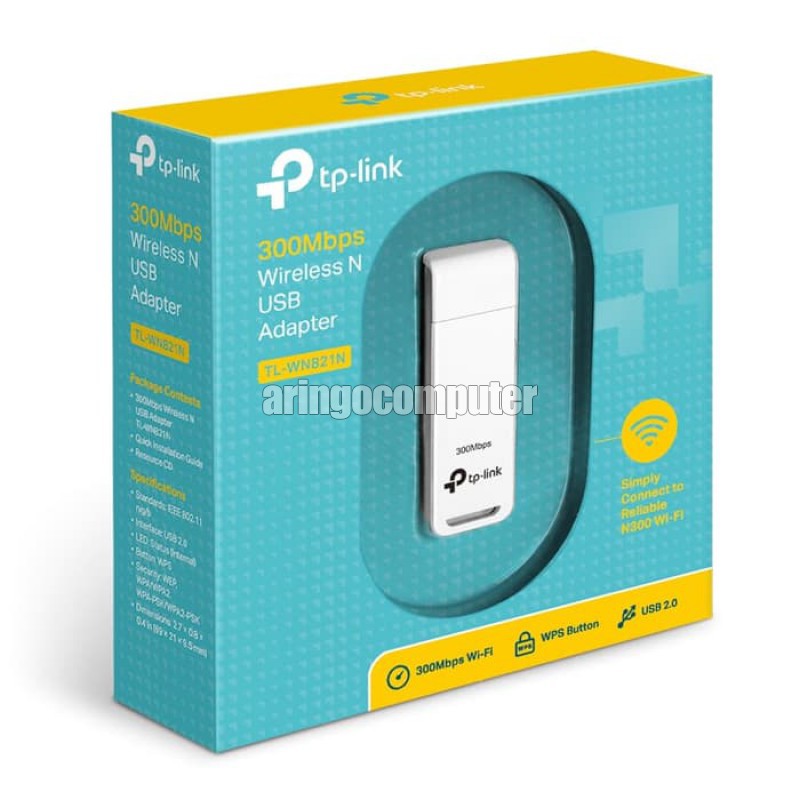 Network (Device) TPLink Wireless Adapter USB TL-WN821N 300mbps