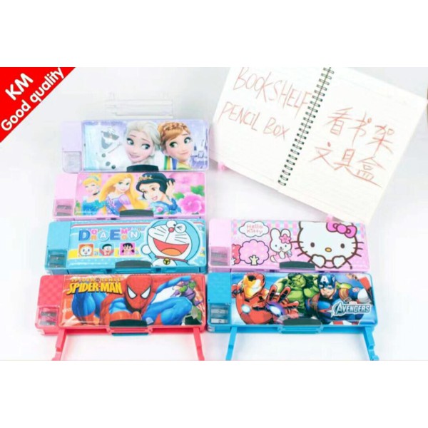 

Kotak pensil magnet frozen / hello kitty / princess / doraemon /