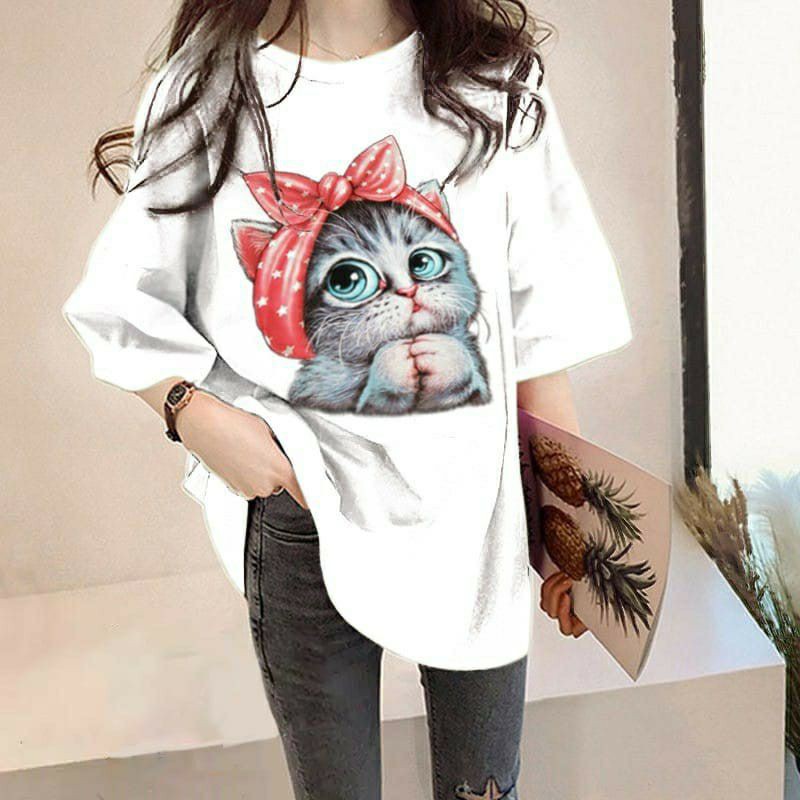 Fourfashion Oversize CAT PRAY LB