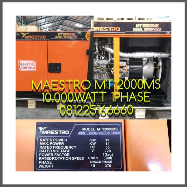 GENSET SILENT SOLAR 10 KVA NEW SEMARANG KlzjK15819