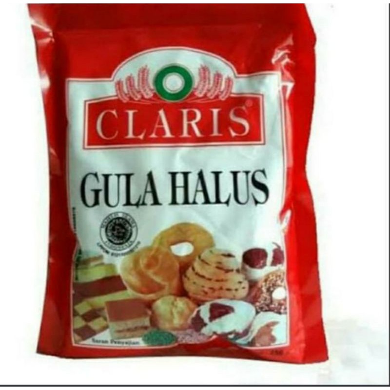 Claris gula halus 250 gr CLARIS GULA HALUS 250GR GULA HALUS