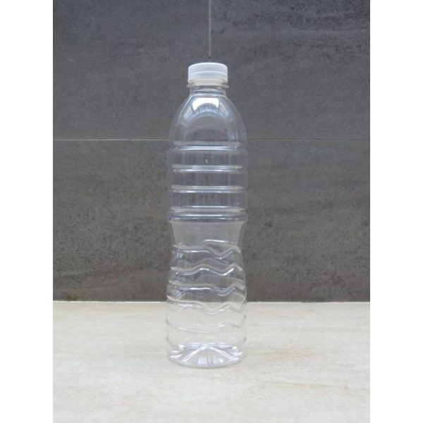 botol aqua 600ml satuan - tutup redi hitam