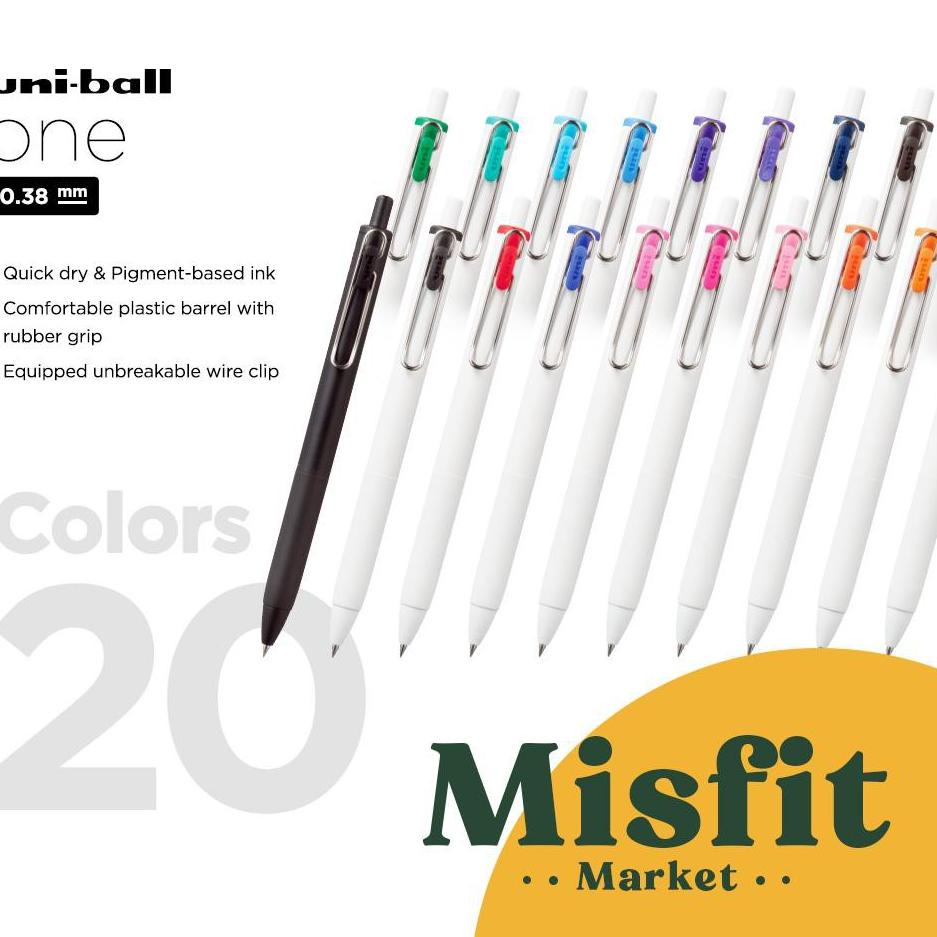 

eml-47 Uni Ball ONE UMN-S-38 Gel Pen 0.38 mm Uniball Pulpen ,.,.,.,,