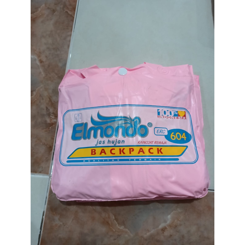 Jas Hujan Anak - Elmondo 604 backpack