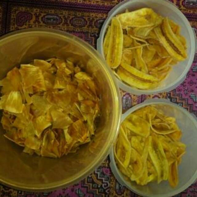 

Keripik pisang dan keripik sukun Bu Er
