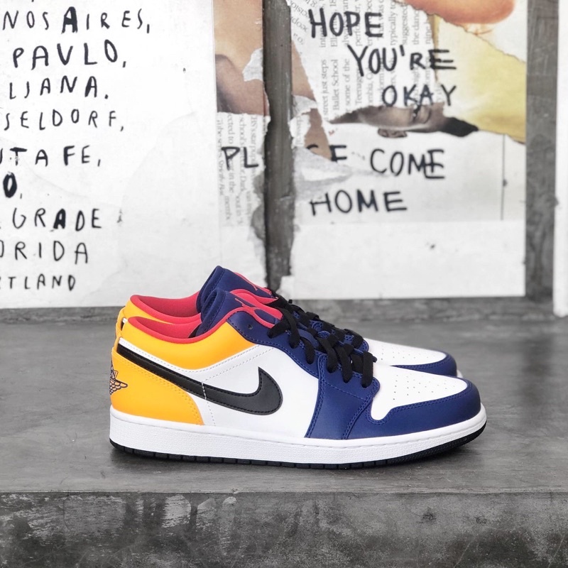 Nike Air Jordan 1 Low Royal Yellow Original