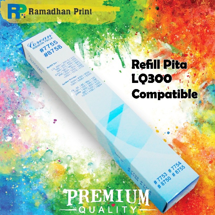 

Refill Pita Printer Compatible Epson # 8758 / LX-300 / LX310 New Ink