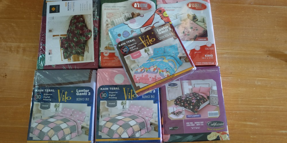 Sprei 3d Single New Vito Motif Oakwood