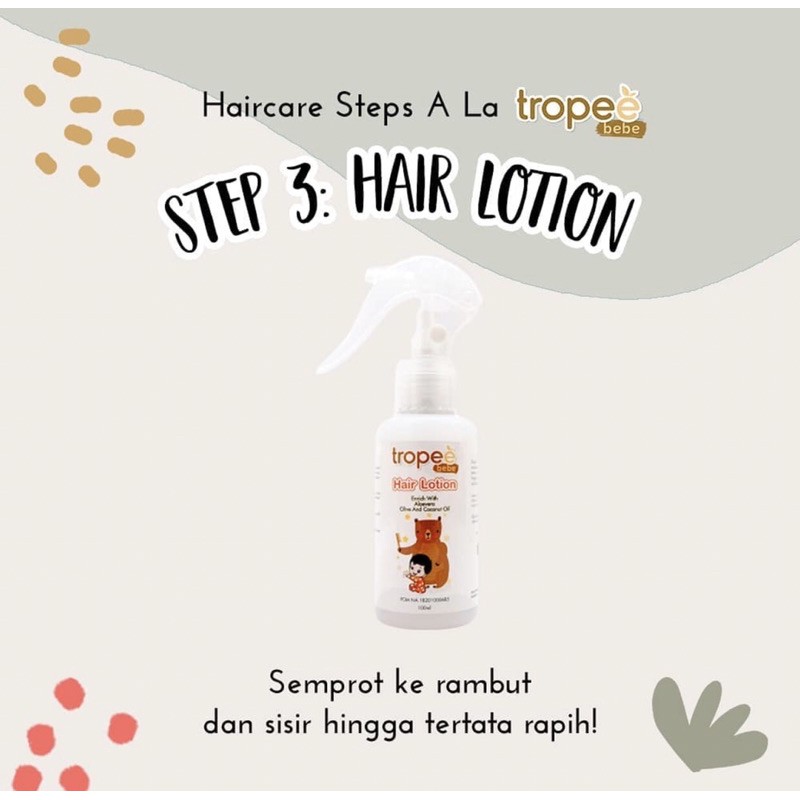 Tropee Hair Lotion Rambut Original / Winter Sky / Baby Shark Honeydew / Tuttifruity