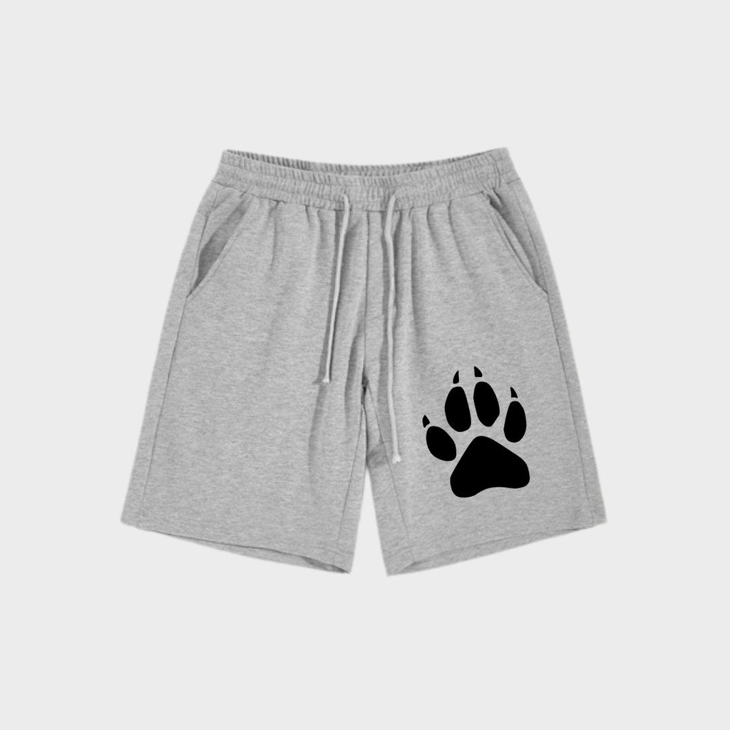 Clothing May - Celana Pendek wolf palm Boxer Pria Pendek Celana Tali Kolor Bokser Kekinian Cowok Laki-Laki Bahan Babyterry Baby Terry Premium Original Murah